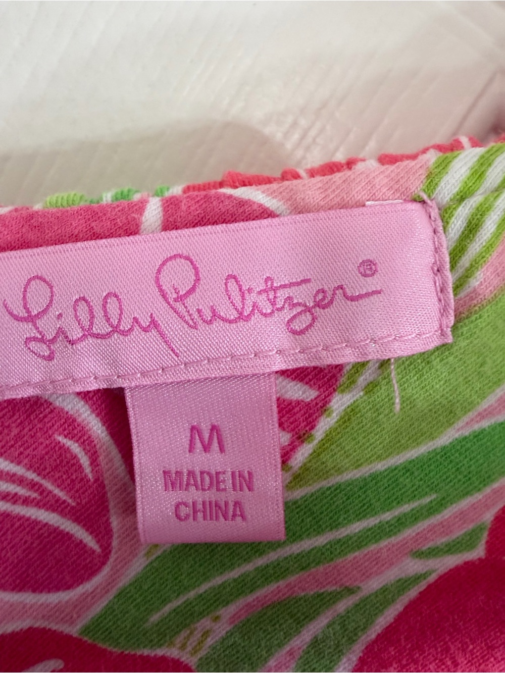 Lilly Pulitzer Pink & Green Floral Maxi Dress - Picture 3 of 5